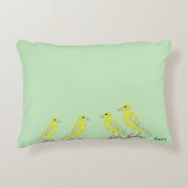 アクセント枕：カナリア アクセントクッション (正面)