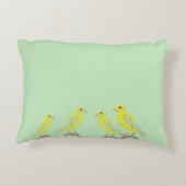 アクセント枕：カナリア アクセントクッション (裏面)