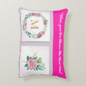 アクセント枕 – ママモモノグラムアクセント枕 アクセントクッション (裏面(縦))