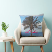アクセント枕/ヤシの木，海，アロハ クッション (椅子)