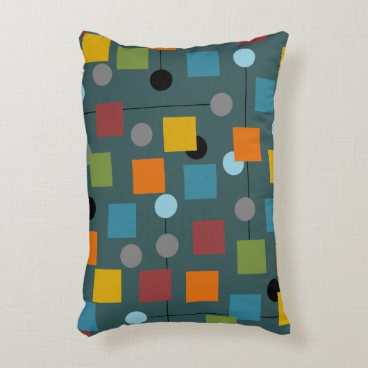 アクセント枕 – 世紀半モダンば1.3シームレス アクセントクッション (正面(垂直))