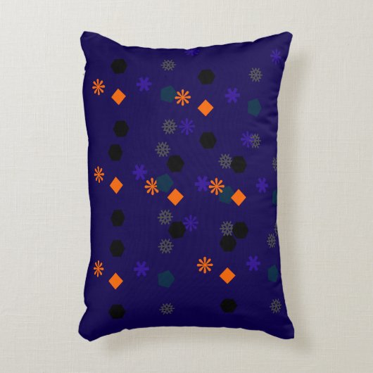 アクセント枕 – 幾何ユニークパターン アクセントクッション (正面(垂直))