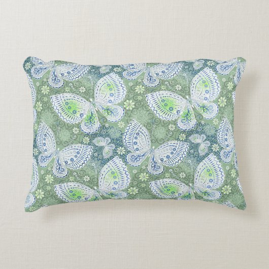 アクセンパターン（の模様が）あるト アクセントクッション (正面)