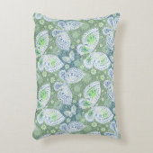 アクセンパターン（の模様が）あるト アクセントクッション (正面(垂直))