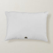 アクセンモノグラムのパーソナライズされたト枕 アクセントクッション (裏面)