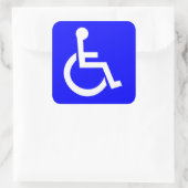 アクセ国際的スの公式シンボル スクエアシール (バッグ)