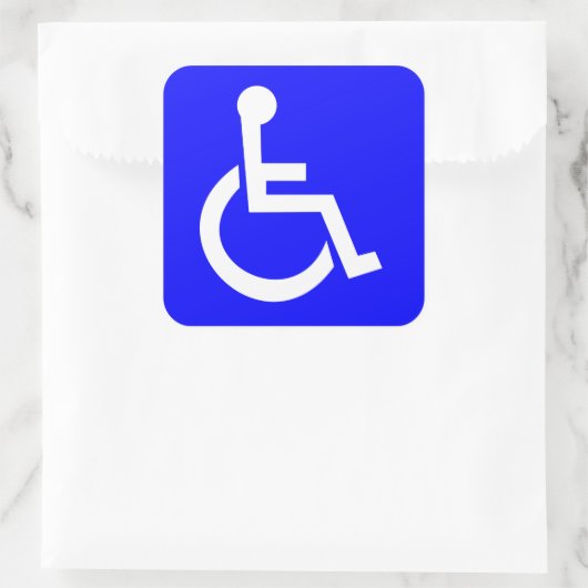 アクセ国際的スの公式シンボル スクエアシール (バッグ)