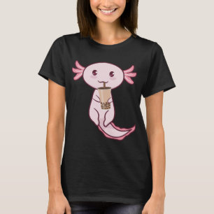 アクソロット好きペットアクソロテルバブルティーかわいい Tシャツ