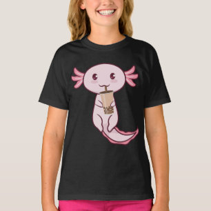 アクソロット好きペットアクソロテルバブルティーかわいい Tシャツ