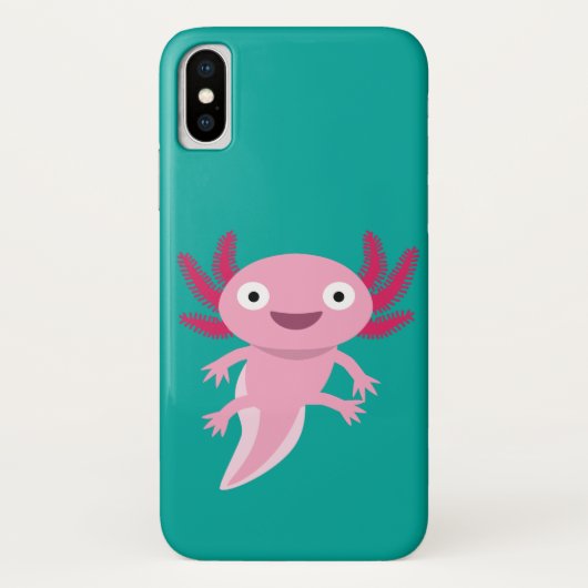 アクソロテおもしろいルイラストレーション Case-Mate iPhoneケース (裏面)