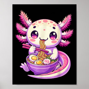 アクソロテおもしろいルヌードルアニメかわいいアクソロ食べトルR ポスター