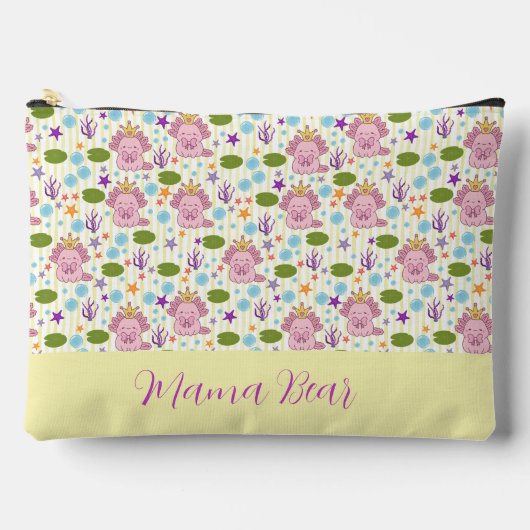 アクソロテルアクアリウム女子 アクセサリーポーチ (正面)