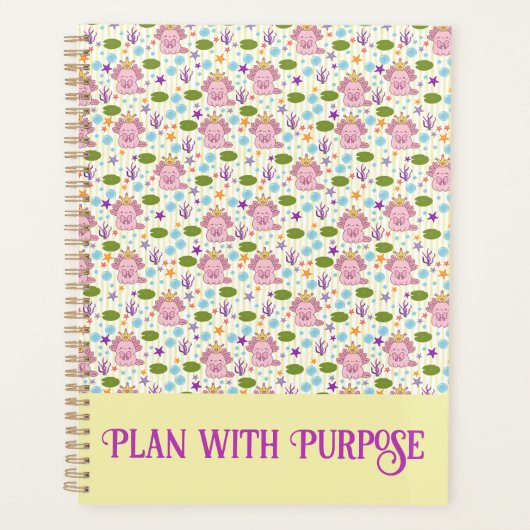 アクソロテルアクアリウム女子 プランナー手帳 (正面)