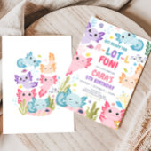 アクソロテルアロテルおもしろいバースデーパーティー 招待状