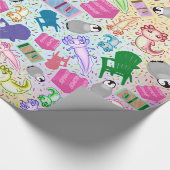 アクソロテルピンクステアソングラッピング紙 ラッピングペーパー (角)