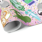 アクソロテルピンクステアソングラッピング紙 ラッピングペーパー (ロールコーナー)