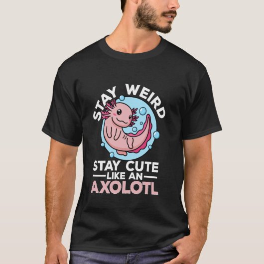 アクソロテルファンデザイン魅力的ピンク Tシャツ (正面)