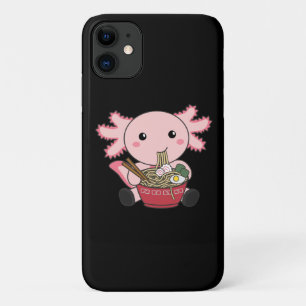 アクソロテルフードラーメン日本のフードかわいいズアニマルズPO iPhone 11 ケース