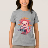 アクソロテルラジオレトロ トライブレンドＴシャツ (正面)