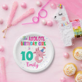 『アクソロテル・ガール』 ペーパープレート (パーティー)