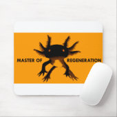 アクソロトルオレンジ マウスパッド (マウス)