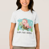 アクソロトルカメ トライブレンドＴシャツ (正面)