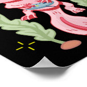 アクソロトルゲームゲーマサロトルかわいい ポスター (角)