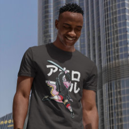 アクソロトルサムライ Tシャツ