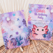 アクソロトルバースデーパーティー 招待状