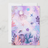 アクソロトルバースデーパーティー 招待状 (裏面)