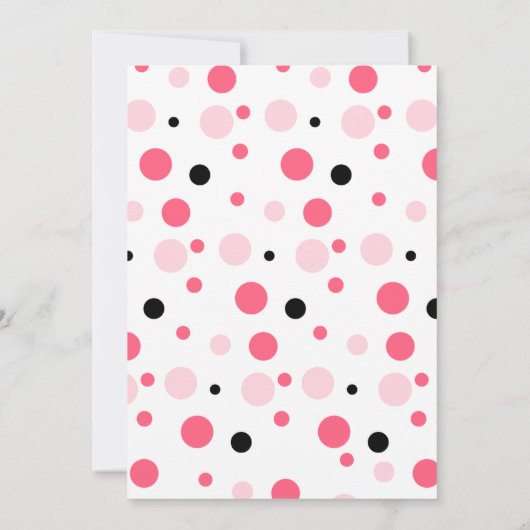 アクソロトルピンクガールアロトルおもしろい誕生日パーティー 招待状 (裏面)