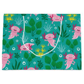 アクソロトルラージ抱き枕 ラージペーパーバッグ (正面)