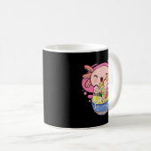 アクソロトルラーメン日本のかわいいアニメ麺ギフトKi コーヒーマグカップ (正面右)