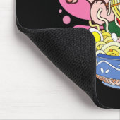 アクソロトルラーメン日本のかわいいアニメ麺ギフトKi マウスパッド (コーナー)