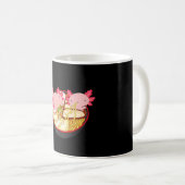 アクソロトルラーメン麺かわいい日本のアニメギフトTe コーヒーマグカップ (正面右)