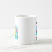アクソロトル飲みミルク1st誕生日 コーヒーマグカップ (中央)