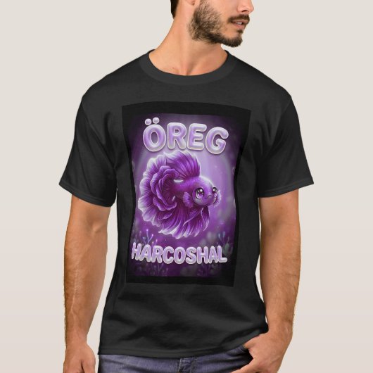 アクソロトル3匹 Tシャツ (正面)