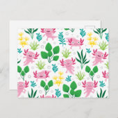 アクソロトル ポストカード (正面/裏面)