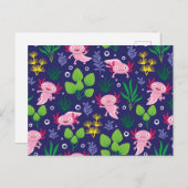 アクソロトル ポストカード (正面/裏面)