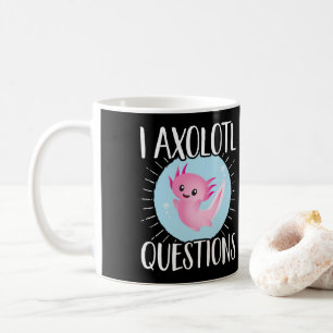 アクソロトルIアクソロトル質問かわいい コーヒーマグカップ