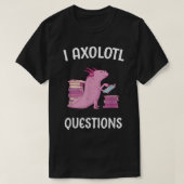 アクソ頼ロトル質問学校生かわいい本か Tシャツ (デザイン正面)