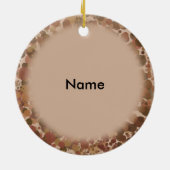 アクターのマスク セラミックオーナメント (裏面)