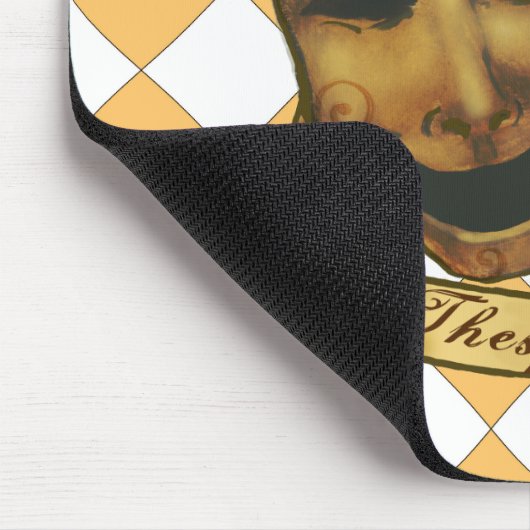 アクターのマスク マウスパッド (コーナー)