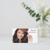 アクターの微妙なフローラヘッドショット 名刺 (スタンド正面)