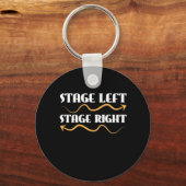 アクターステージ離れステージ権 キーホルダー (正面)
