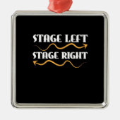 アクターステージ離れステージ権 メタルオーナメント (正面)