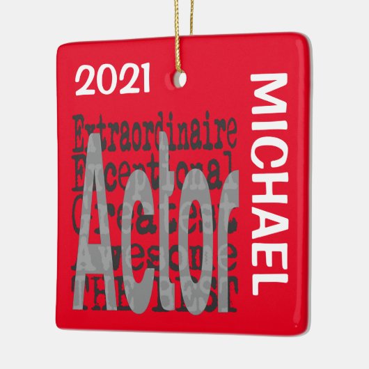 アクター超凡人カスタム セラミックオーナメント (左)