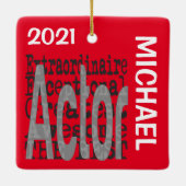 アクター超凡人カスタム セラミックオーナメント (裏面)