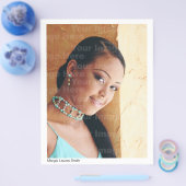 アクター/モデルのヘッドショット（レジューム・バージョン2） チラシ (シングル)