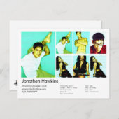 アクター&モデルホワイトショットコンプ ポストカード (正面/裏面)